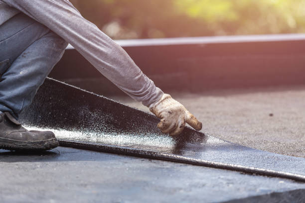 Professional Exterior Waterproofing technician working in Glencoe, KY